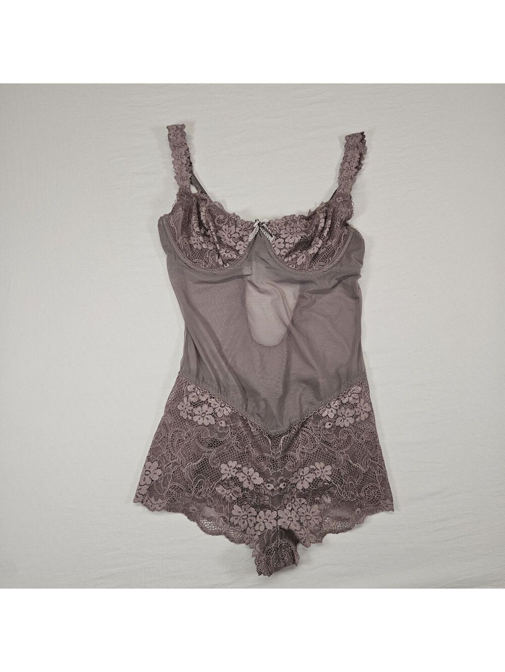 Victoria's Secret purple bodysuit size 34b